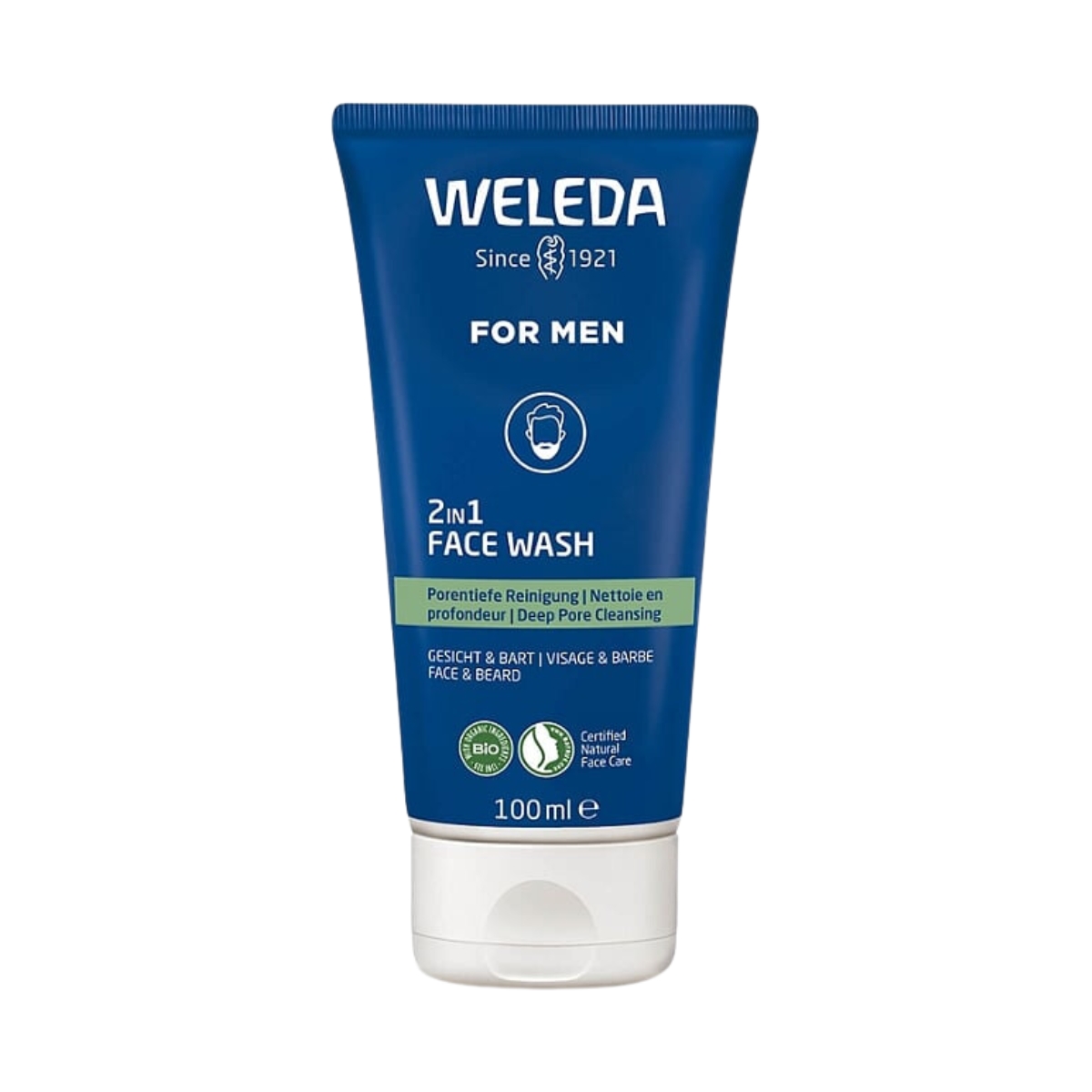 Image of Weleda For Men 2in1 Face Wash Tb 100 ml